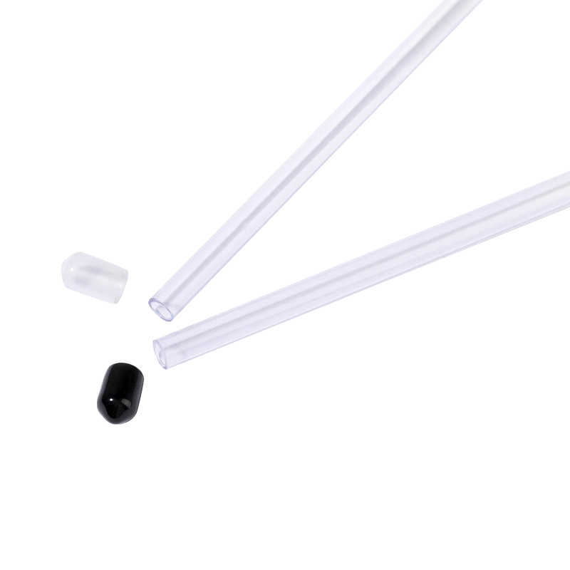 Nieuw populair product transparante PVC vlaggenpool aangepaste size handgegeleide vlaggenmast